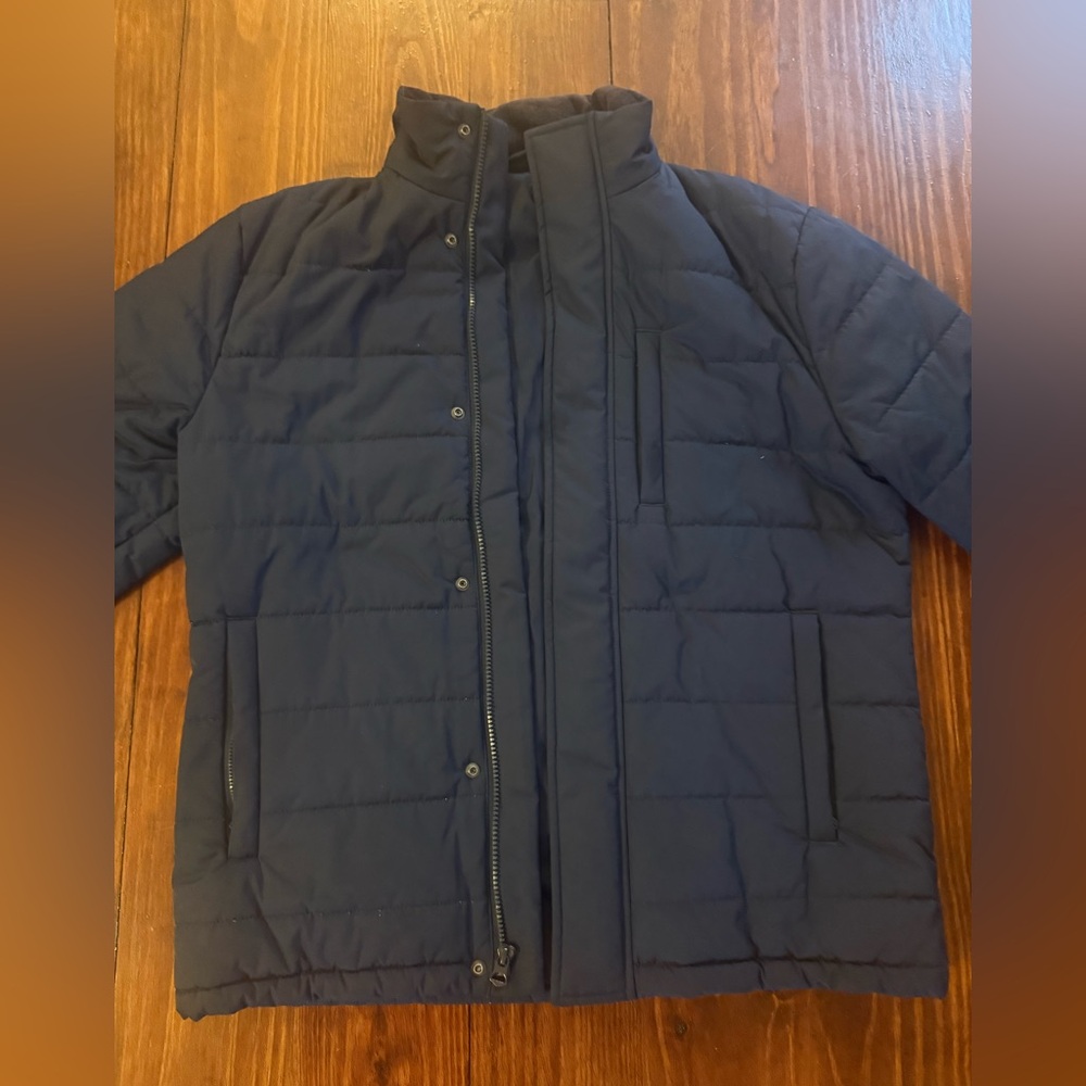 Bonobos Dark Blue Puffer Jacket